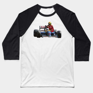 Iconic Nigel Senna Taxi Ride Baseball T-Shirt